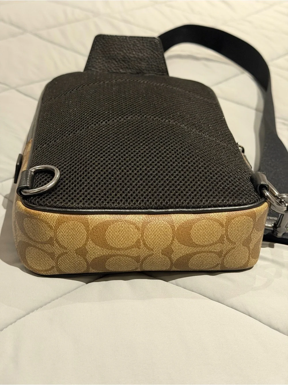 Coach X Jean Michel Basquiat Track Crossbody Bag In Signature Canvas